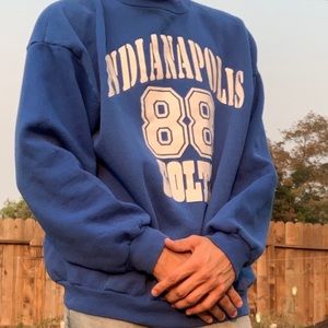 Indianapolis Colts Blue Crew-Neck